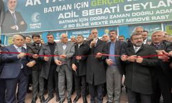 Bakan Işıkhan, Batman'da Seçim Koordinasyon Merkezi'nin açılışında konuştu: