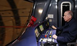 Cumhurbaşkanı Erdoğan Bakırköy Sahil-Bağcılar Kirazlı Metro Hattın'nın açılış sürüşünü yaptı