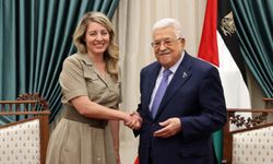 Filistin Devlet Başkanı Abbas, Kanada Dışişleri Bakanı'nı kabul etti