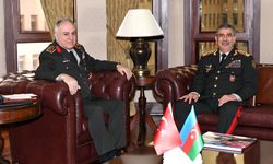 Genelkurmay Başkanı Gürak, Azerbaycan Savunma Bakanı Hasanov'u ağırladı