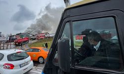 GÜNCELLEME - Başkentte bir depoda çıkan yangın kontrol altına alındı