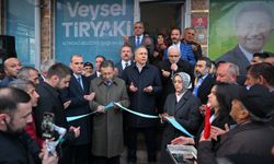 İçişleri Bakanı Yerlikaya, Karapürçek'te seçim koordinasyon merkezi açılışında konuştu: