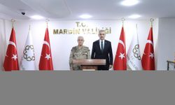 Jandarma Genel Komutanı Orgeneral Arif Çetin, Mardin Valiliğini ziyaret etti