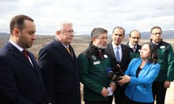 Tarım ve Orman Bakanı Yumaklı, Çankırı'da gövde inşaatı tamamlanan Kızlaryolu Barajı'nı inceledi:
