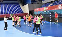 A Milli Kadın Hentbol Takımı'nda Sırbistan maçı hazırlıkları