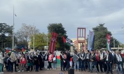 Cenevre'de Gazze halkıyla dayanışma gösterisi