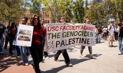 GÜNCELLEME - Güney California Üniversitesinde Filistin'e destek gösterilerinde 93 öğrenci gözaltına alındı