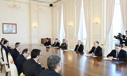 İlham Aliyev, Cumhurbaşkanlığı Savunma Sanayii Başkanı Görgün'ü kabul etti