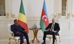 Kongo Cumhurbaşkanı Nguesso, Azerbaycan'da Cumhurbaşkanı Aliyev'le görüştü:
