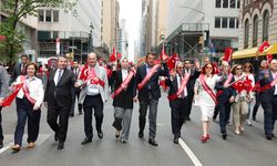ATO heyeti, "Geleneksel New York Türk Günü Yürüyüşü"ne katıldı