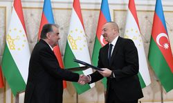 Azerbaycan ve Tacikistan, Stratejik Ortaklık Bildirisi imzaladı