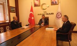 Burdur'da güvenlik toplantısı yapıldı