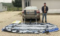 Edirne'de Yunanistan'a lastik botla kaçmaya çalışan 5 şüpheli yakalandı