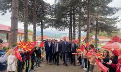 Üsküp Büyükelçisi Ulusoy Türklerin yaşadığı Merkez Jupa Belediyesi ve çevresini ziyaret etti