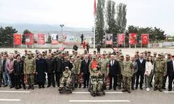 Malatya'da temsili askerlik töreni düzenlendi