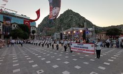 Amasya'da "Cumhuriyet Kadınları Bandosu" yürüyüşü yapıldı