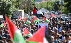 Bingöl'de İsrail'in Gazze'ye yönelik saldırıları protesto edildi