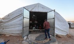 İdlib'deki çadır kamplarında yaşayan siviller, Kurban Bayramı'nı buruk karşıladı