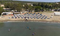 Mersin'in plajlarında turizm sezonu hazırlıkları tamamlandı