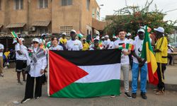 Senegal'de Filistin'e destek yürüyüşü düzenlendi