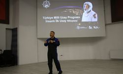 Türkiye'nin ilk astronotu Gezeravcı, Kütahya'da öğrencilerle buluştu