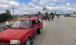 Kastamonu'da 3 aracın karıştığı trafik kazasında 12 kişi yaralandı