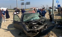 Konya'da iki otomobilin çarpıştığı kazada 1 kişi öldü, 6 kişi yaralandı