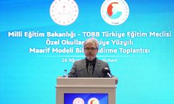 Milli Eğitim Bakan Yardımcısı Yelkenci, "Türkiye Yüzyılı Maarif Modeli Bilgilendirme Toplantısı"nda konuştu: