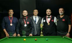 Bilardoda 2024 Türkiye Snooker Şampiyonası'nın 3. etabı tamamlandı