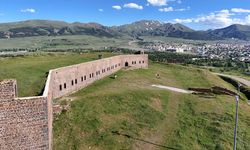 Erzurum'un asırlık tabyalarından "Mecidiye Tabyası" tüm ihtişamıyla ayakta duruyor