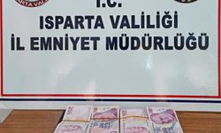 Isparta'da emeklinin maaşını çalan kapkaççıyı bankanın güvenlik görevlisi yakalattı