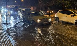 Bursa'da sağanak etkili oldu