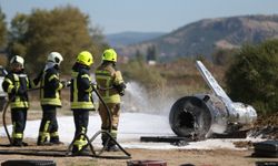 Çanakkale'de uçak kazası senaryosuyla geniş katılımlı tatbikat yapıldı