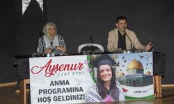 İsrail askerlerince katledilen Ayşenur Ezgi Eygi Aydın'da anıldı