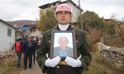 Amasya'da vefat eden Kıbrıs gazisi Dursun Okan son yolculuğuna uğurlandı