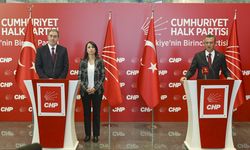 CHP Genel Başkanı Özel, DEM Parti Eş Genel Başkanları Hatimoğulları ve Bakırhan ile görüştü