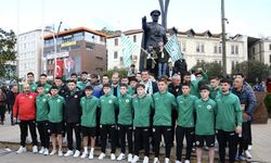 Giresunspor'a destek yürüyüşü düzenlendi