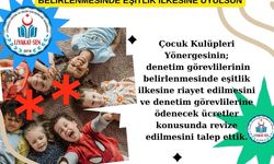 ÇOCUK KULÜBÜ DENETMENLERİNİN BELİRLENMESİNDE EŞİTLİK İLKESİNE UYULSUN