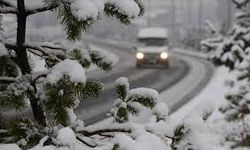 Gümüşhane ve Giresun'da kar yağışı