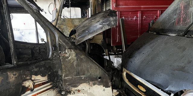 Nevşehir'de iş yerinde çıkan yangın söndürüldü
