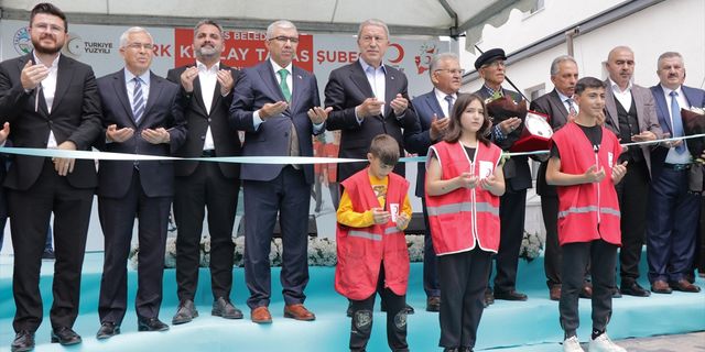 KAYSERİ - Türk Kızılay Genel Sekreteri Saygılı, şube açılışına katıldı
