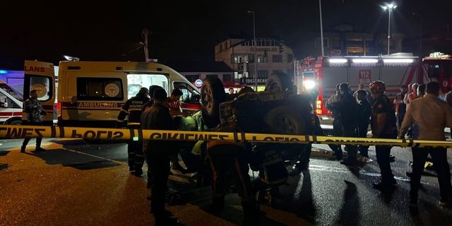 Düzce'de otomobille cipin çarpıştığı kazada 5 kişi yaralandı