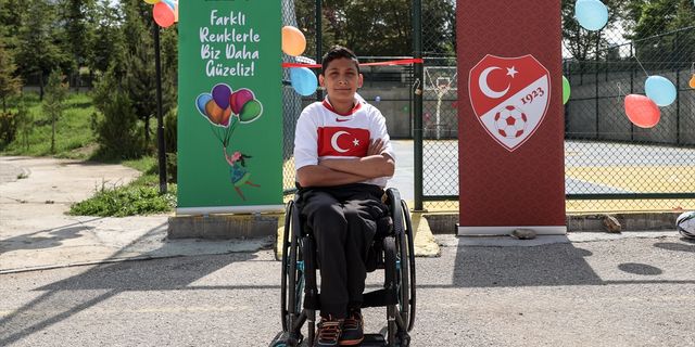 ANKARA - TFF, Serebral palsili çocuklar için futbol etkinliği gerçekleştirdi