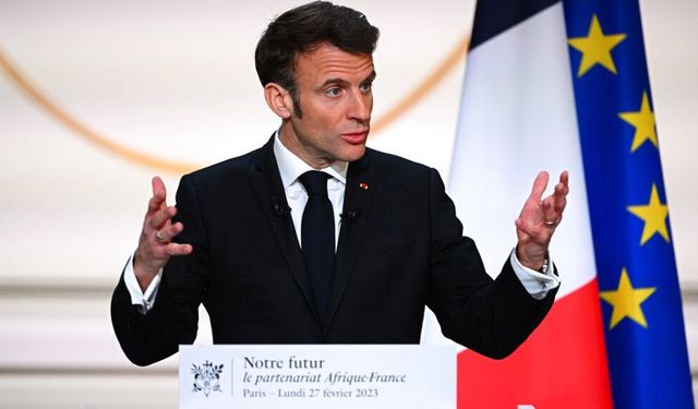 Fransa Cumhurbaşkanı Macron, İngiltere'nin ana muhalefet lideri Starmer'la görüştü