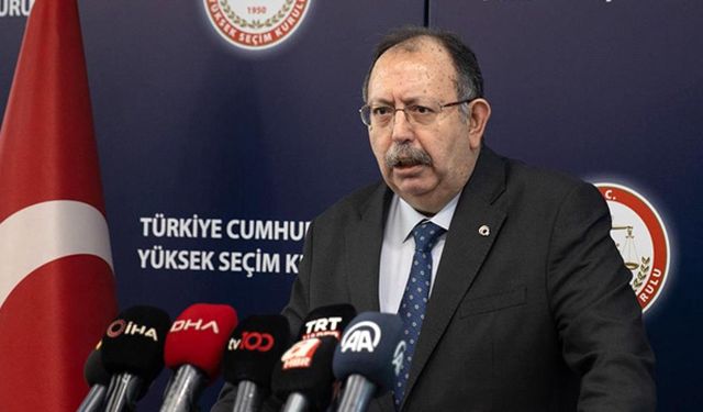 YSK Başkanı Yener: Sayılmayan 400 bin oy var