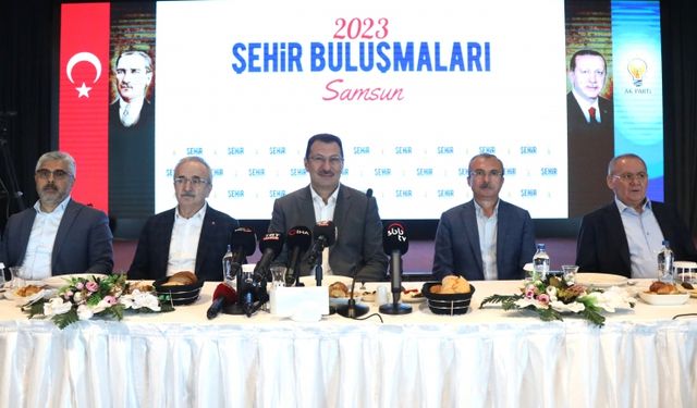 AK Parti Genel Başkan Yardımcısı Yavuz Samsun'da gündemi değerlendirdi: