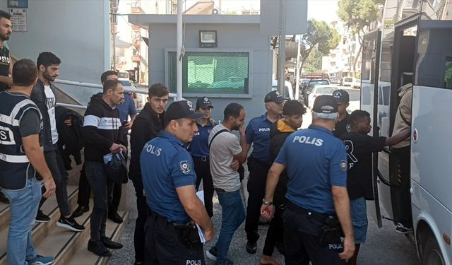 Aydın'da 13 düzensiz göçmen yakalandı