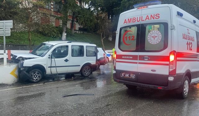 Zonguldak'ta direksiyonda kalp krizi geçiren sürücü öldü