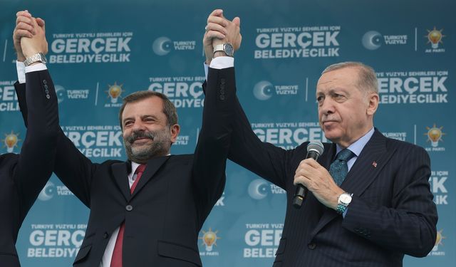 Cumhurbaşkanı Erdoğan: "21 yılda nasıl 3 kat Türkiye'yi büyüttüysek, önümüzdeki dönemde 2 kat daha büyütüp inşallah sözlerimizi fazlasıyla tutacağız."