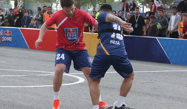 Red Bull Four 2 Score Futbol Turnuvası'nın Türkiye finali, Samsun'da yapıldı